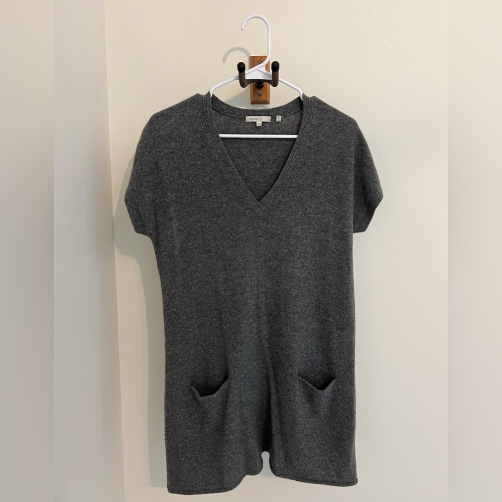 Vince Charcoal Cashmere Sweater